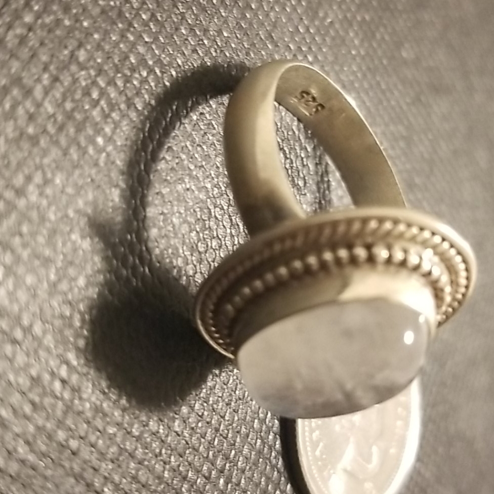 Moonstone ring. - Picture 4 of 4